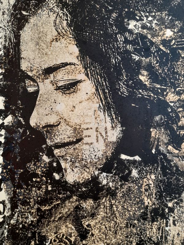 Vhils (1987) / Bleach (Sérigraphie) -  VHILS