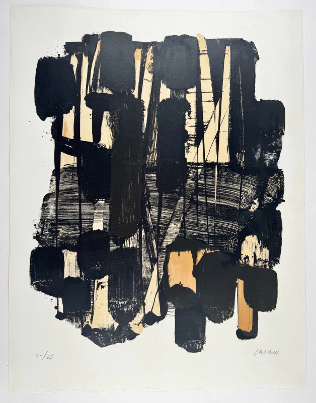 Lithograph No. 11 (Lithograph) - Pierre  SOULAGES
