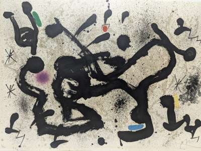 Homenatge a Joan Prats (Litografía) - Joan  MIRO
