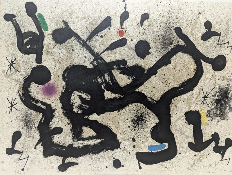 Homenatge a Joan Prats (Litografía) - Joan  MIRO