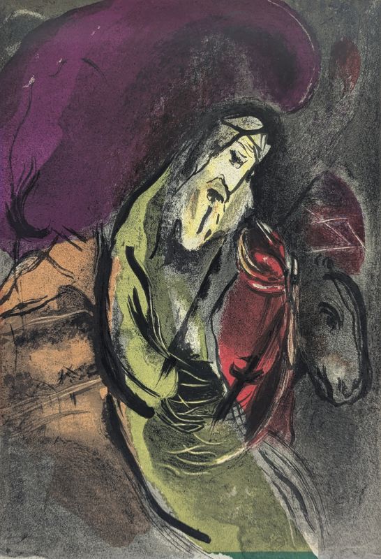 J&eacute;r&eacute;mie (Litografía) - Marc CHAGALL