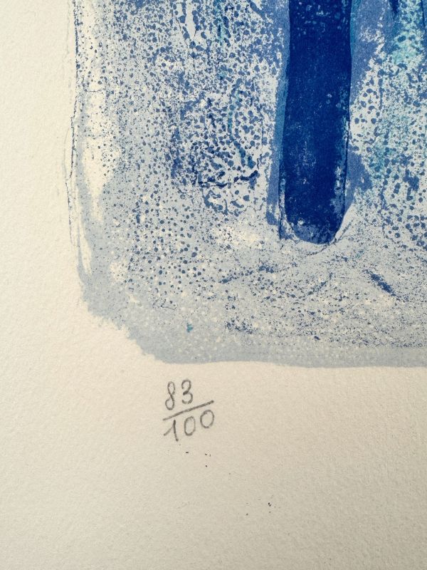 Paysage au Coq (Lithograph) — Marc CHAGALL — Edition numbering detail
