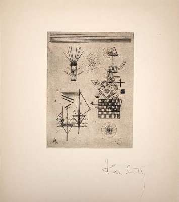 Vassily Kandinsky (1866-1944) (Greetings card) -  Artistes Divers