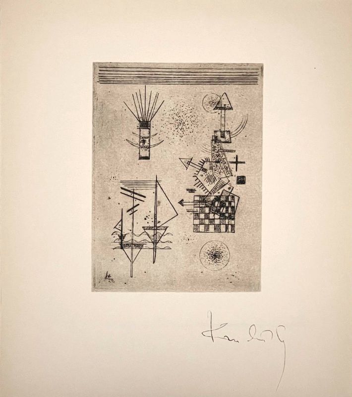 Vassily Kandinsky (1866-1944) (Carte de voeux) -  Artistes Divers