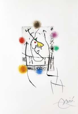Miranda (Eau-forte) - Joan  MIRO