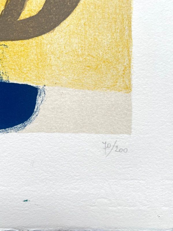 Día de fiesta (Litografía) - Maurice ESTEVE
