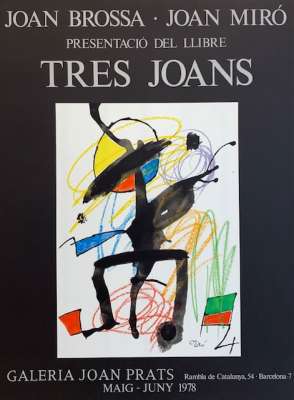 Tres Joans (Poster) - Joan  MIRO