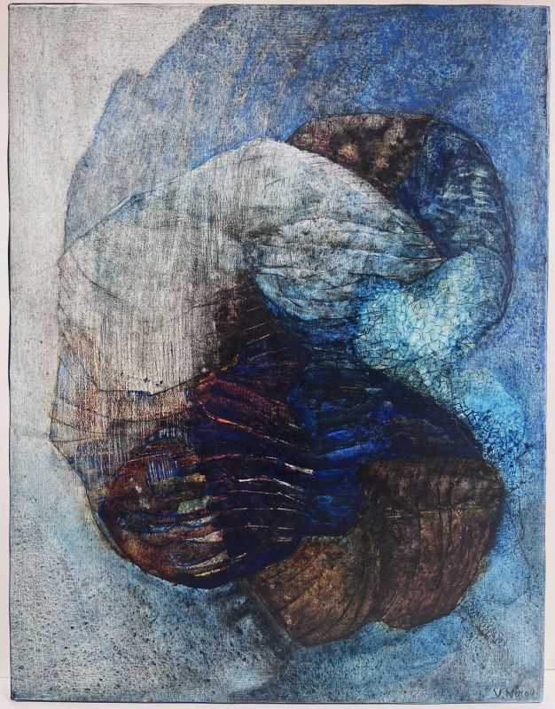 Dreaming Crystal (Oil on canvas (contemporary) ) - Véronique NEROU