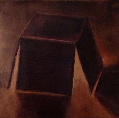 Inside-Outside. Box II (Oil on copper ) - Sara FRATINI