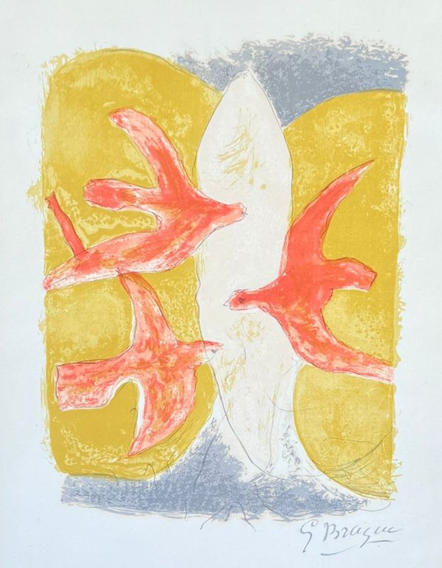 Abstieg in die Hölle (Farblithographie) - Georges BRAQUE