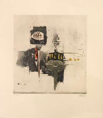 Sans titre (Etching) - Johnny FRIEDLAENDER