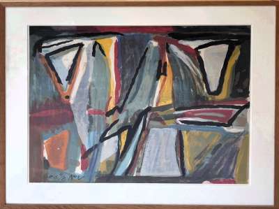 Sans titre (Lithographie) - Bram   VAN VELDE