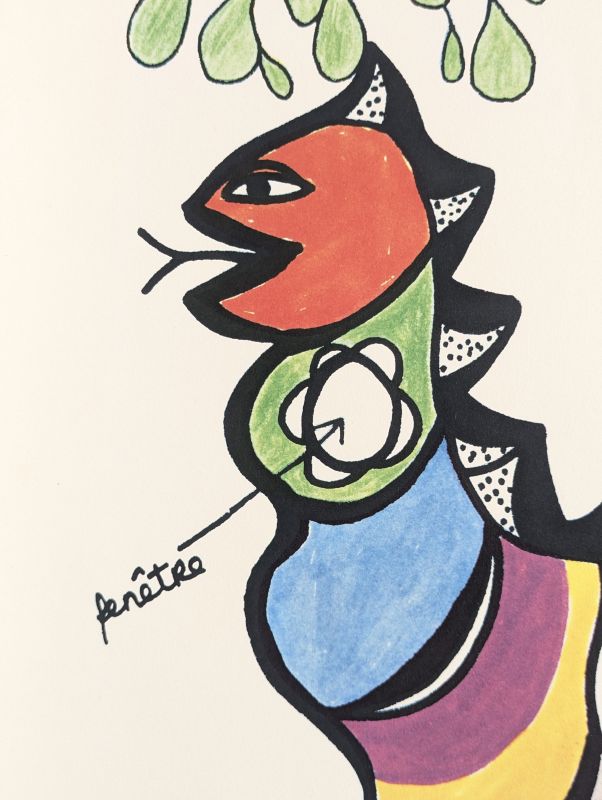 Hommage an das Leben (Offsetdruck) - Niki DE SAINT PHALLE