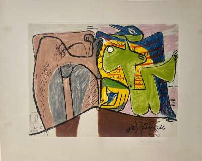 Unité, Planche 3 (Etching and aquatint) -  LE CORBUSIER