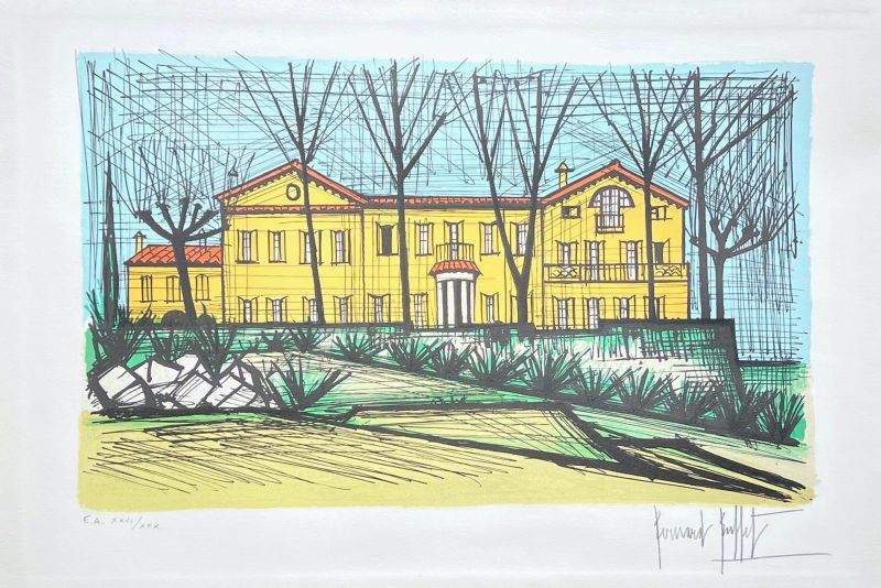 Domaine de la Baume (Litografía) - Bernard BUFFET