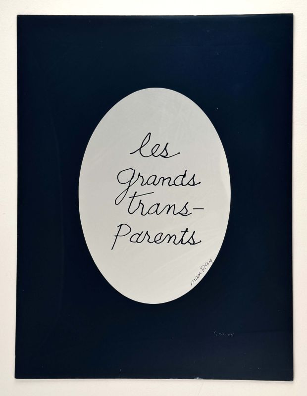 Les Grand trans-parents (Acrylglas) — MAN RAY — Ansicht mit Rändern