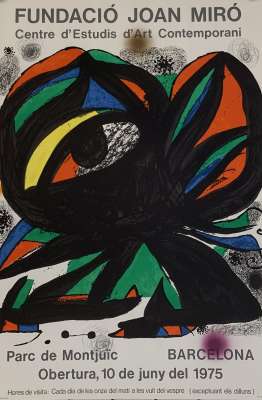 Fundació Joan Miró (Affiche) - Joan  MIRO