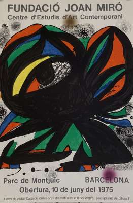 Fundació Joan Miró (Póster) - Joan  MIRO