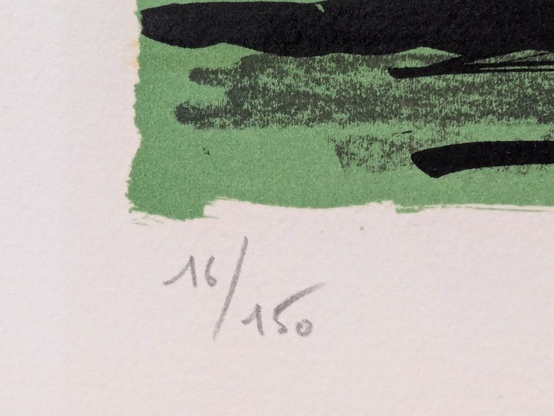 Saint-Servan, the Solidor Tower (Lithograph) - Bernard BUFFET