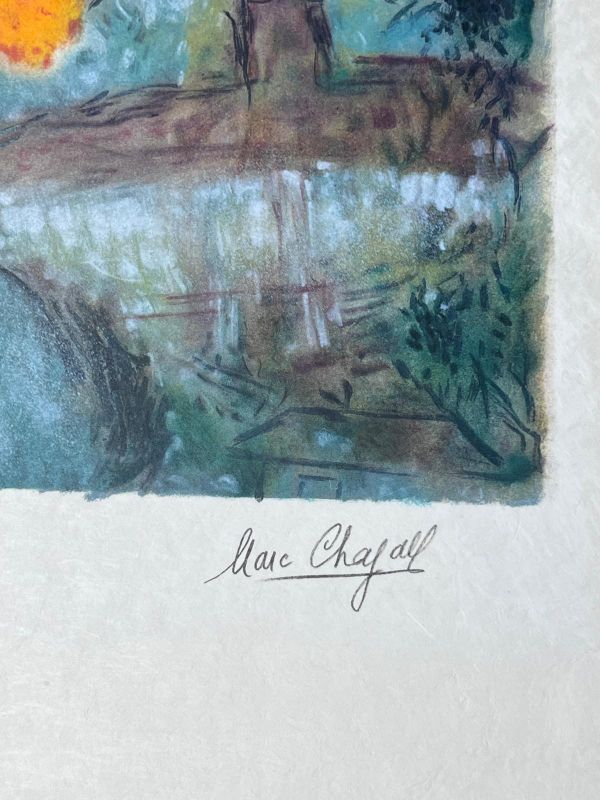 Ramo iluminando el cielo (Litografía) - Marc CHAGALL