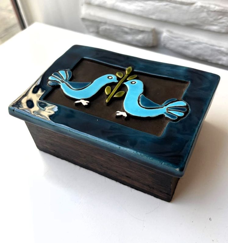 Boîte Oiseaux (Céramique) - Mithé ESPELT