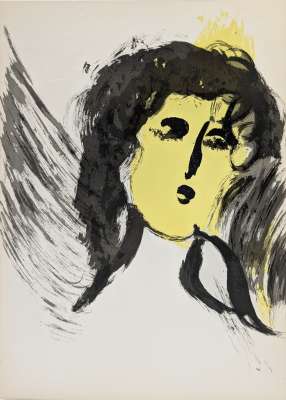 L'Ange (Lithographie) - Marc CHAGALL