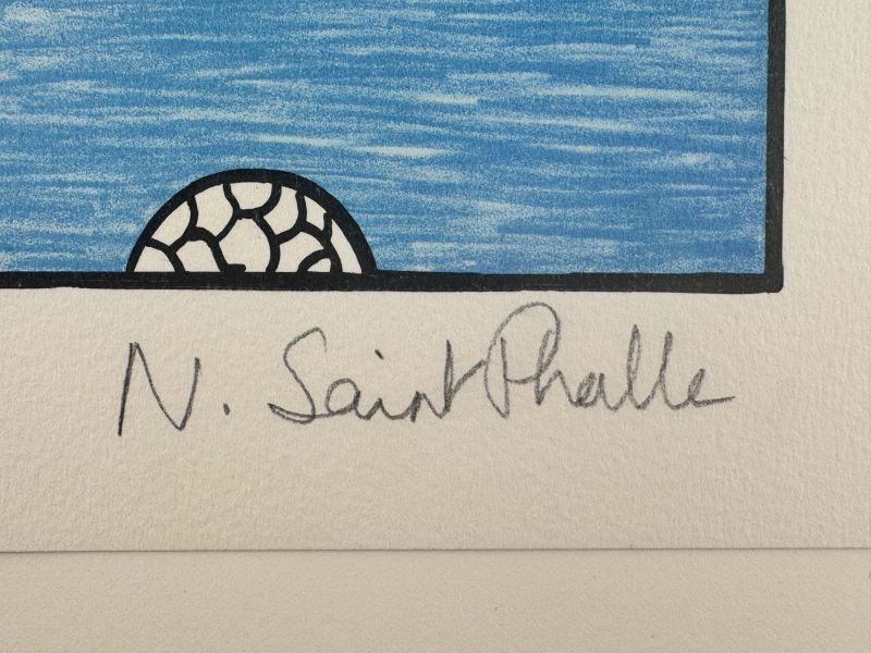 Nana arc-en-ciel (Farblithographie) - Niki DE SAINT PHALLE