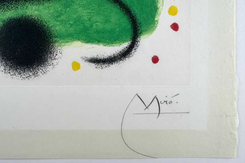 Fus&eacute;es (Etching) - Joan  MIRO