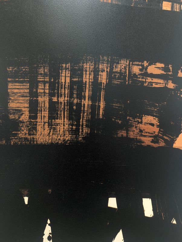 Lithografie Nr. 22 (Farblithographie) - Pierre  SOULAGES