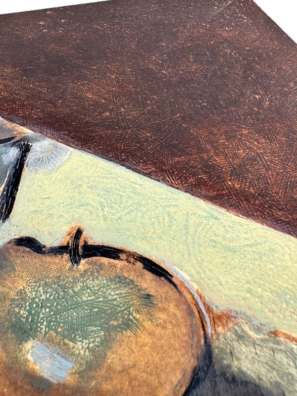 Nature Morte Oblique (Eau-forte et aquatinte) — Georges BRAQUE — Zoom détail