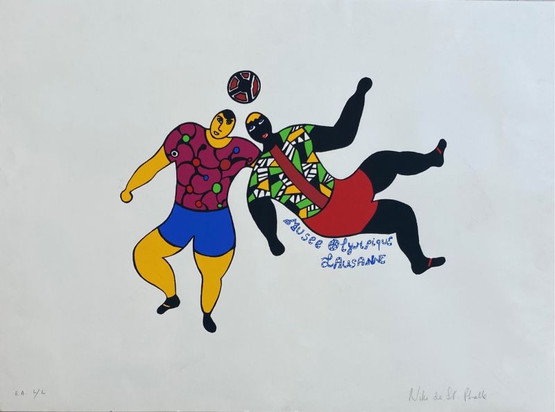 Musée olympique Lausanne (Sérigraphie) - Niki DE SAINT PHALLE