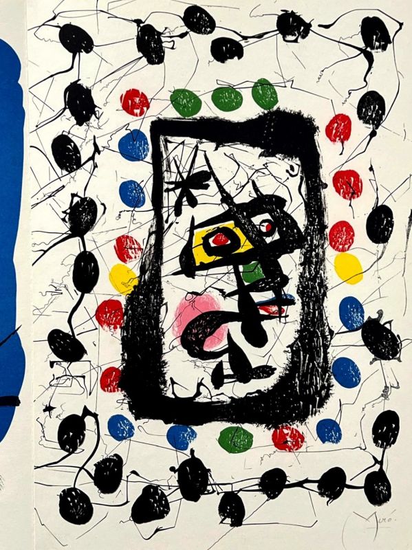 Dibujos y Litografias From Papeles de Son Armadans in the Collection of Juan de Juanes (Farblithographie) - Joan  MIRO