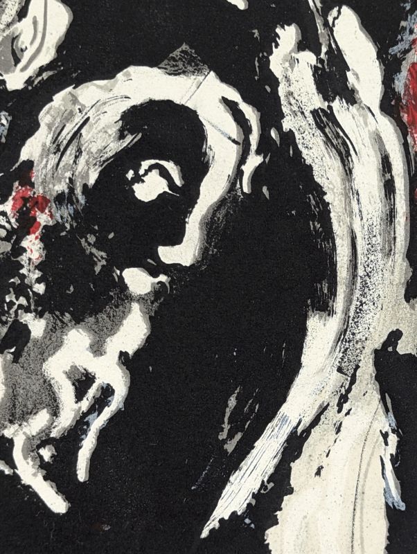 Isa&iuml;e  (Les Proph&egrave;tes) (Lithographie) - Marc CHAGALL