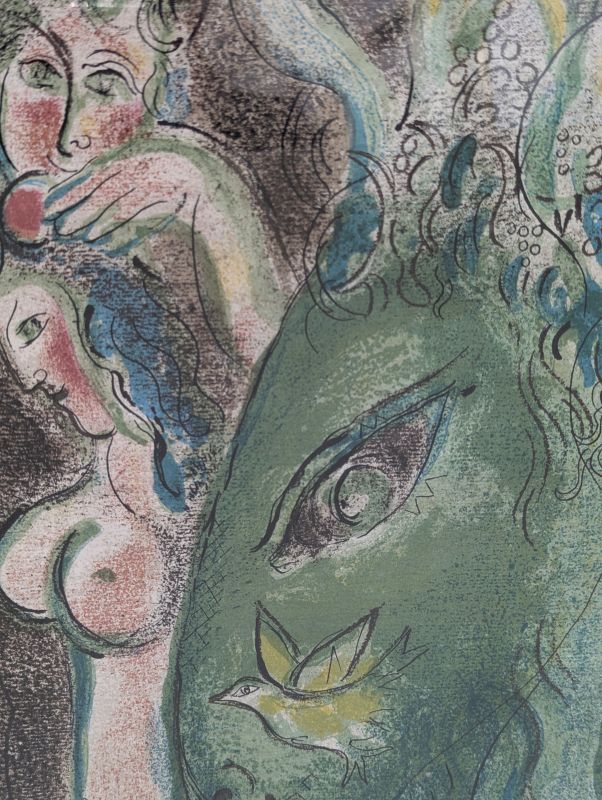 Para&iacute;so (Litografía) - Marc CHAGALL