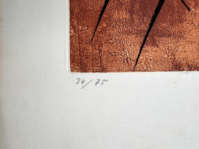 G 19 (Eau-forte et aquatinte) - Hans HARTUNG