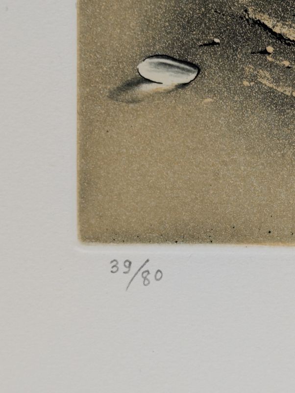 ASADA Hiroshi (1931-1997) // Repos (Aguatinta) -  Artistes Divers