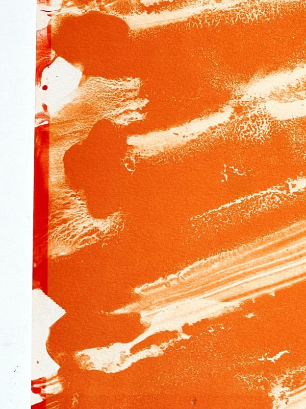 The Red Curtain (Lithograph) - Olivier DEBRE