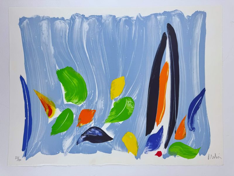 Ossiach (Farblithographie) - Olivier DEBRE