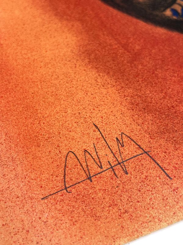 Soeur de la gazelle - Pleni Luna (Lithographie) - Wifredo LAM