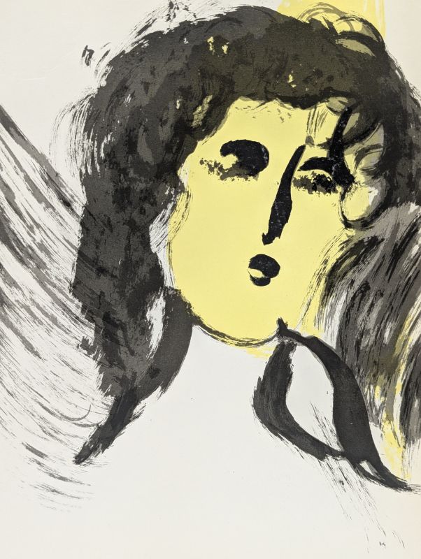 The Angel (Lithograph) - Marc CHAGALL