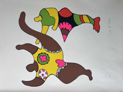 Nana power (Siebdruck) - Niki DE SAINT PHALLE