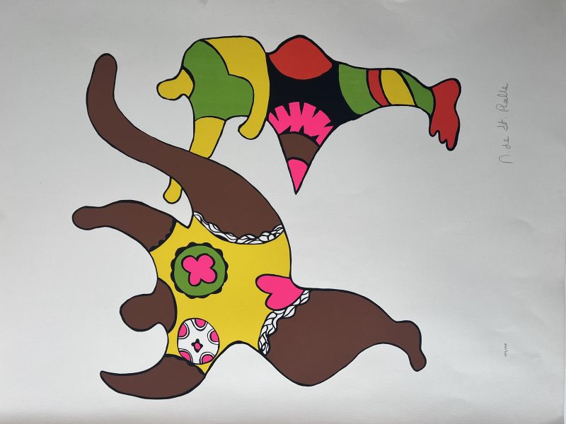 Nana power (Siebdruck) - Niki DE SAINT PHALLE