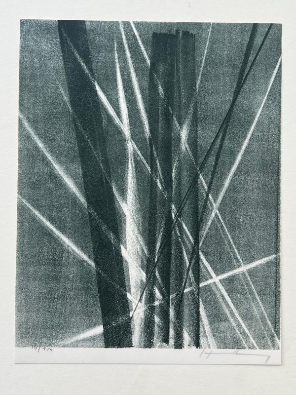 Homage to Hans Arp (Lithograph) - Hans HARTUNG