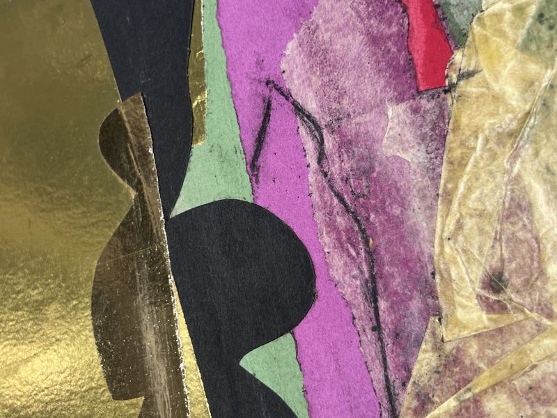 Ohne Titel (Collage) - Bertrand DORNY