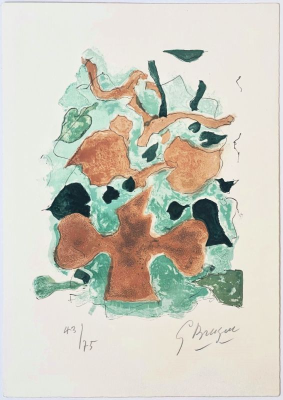 La Fôret "Lettera Amorosa" (Lithographie) - Georges BRAQUE