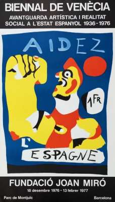 Biennal de Venècia (Affiche) - Joan  MIRO