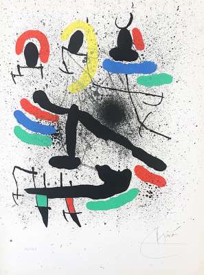 Liberté des libertés (Lithograph) - Joan  MIRO