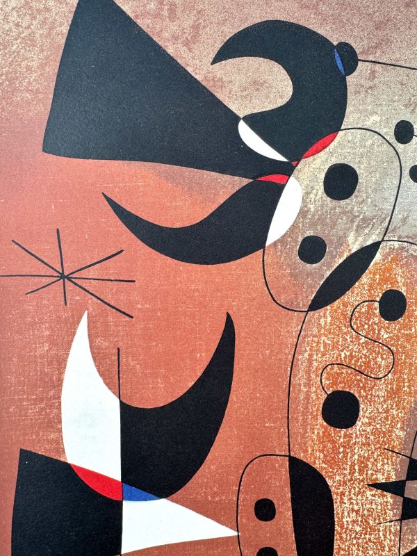 Mujeres, P&aacute;jaros, Estrella (Litografía) - Joan  MIRO