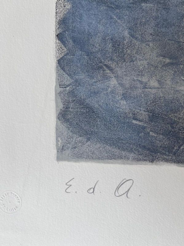 Composición gris (Litografía) - Serge  POLIAKOFF