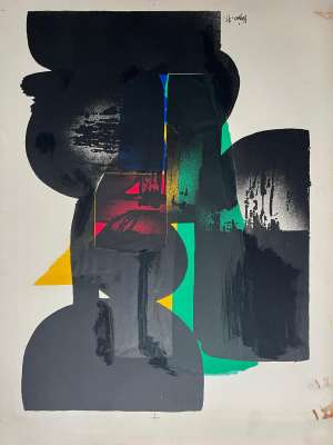 Composition (Lithographie) - LADISLAS KIJNO